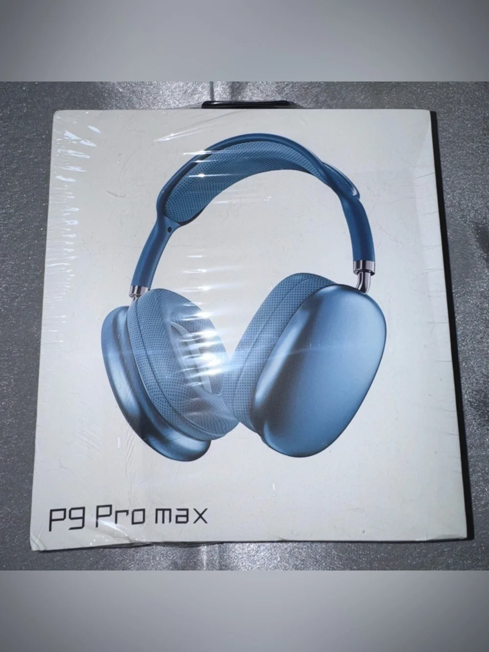 P9 Pro Max Over-Ear Wireless Headphones in Blue, NEW - Picture 1 of 15